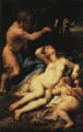 Venus y Cupido con un sátiro Manierismo renacentista Antonio da Correggio